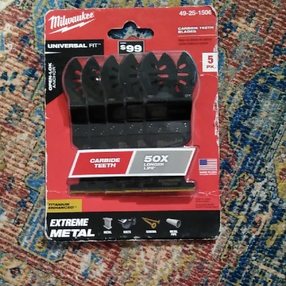 Milwaukee Universal Fit Carbide Teeth Blades